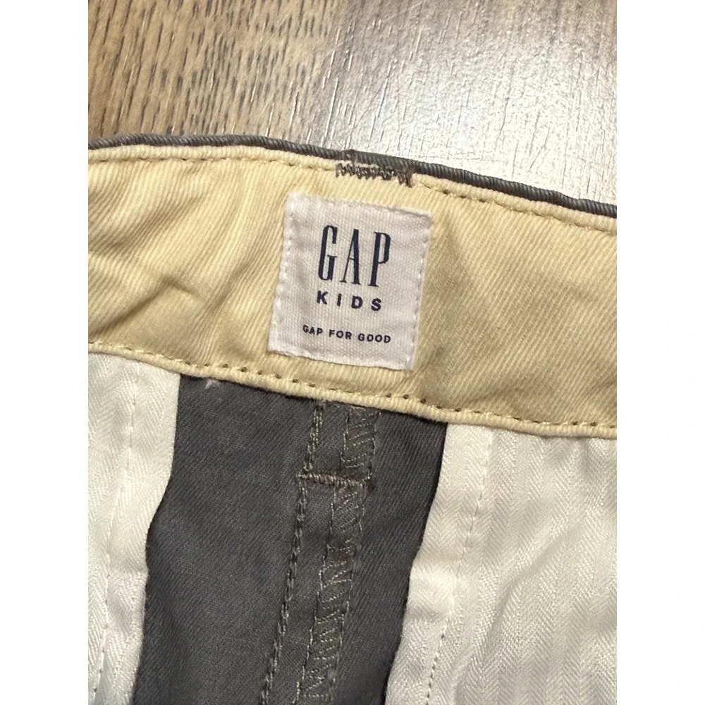 Gap Kids Pants Youth Boys Size 12 Gray Regular Pants Bootcut Pockets